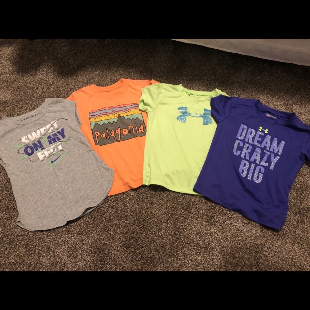 9 girls shirts! Size 4/5!